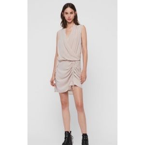 AllSaints Cathea Shift Dress Pink NWT U.S.6